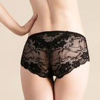 Lace Trim Sexy Comfort Low Rise Boxer Pants