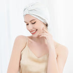 Mulberry silk French shower cap