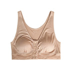 Double-Sided Silk Front-Clasp Bra
