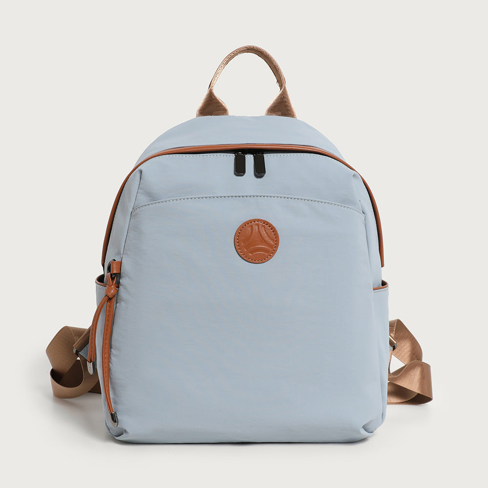 Lightweight Minimalist Oxford Travel Backpack for Women