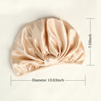 Mulberry silk French shower cap