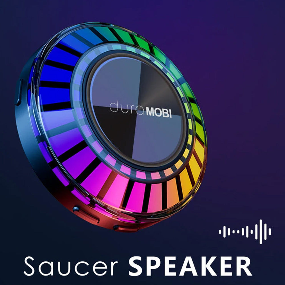 6 Saucer Bluetooth Speaker Colorful Lights and Rhythmic Sound