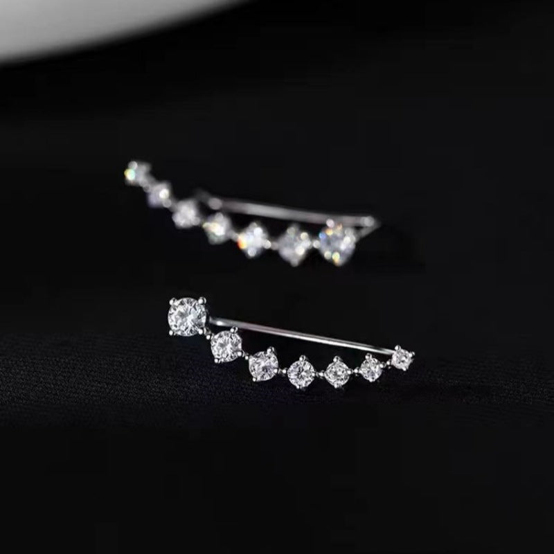 Ear Climber Stud Earrings for Women