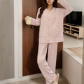Women's Light Purple Lace Pajama Set