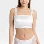 Silk Latex Pad Tube Top Seamless Underwear