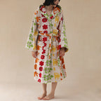 Pure Cotton Parent-Child Animal Forest Robe