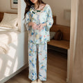 Women's Lily Printed Ice Silk Pajamas