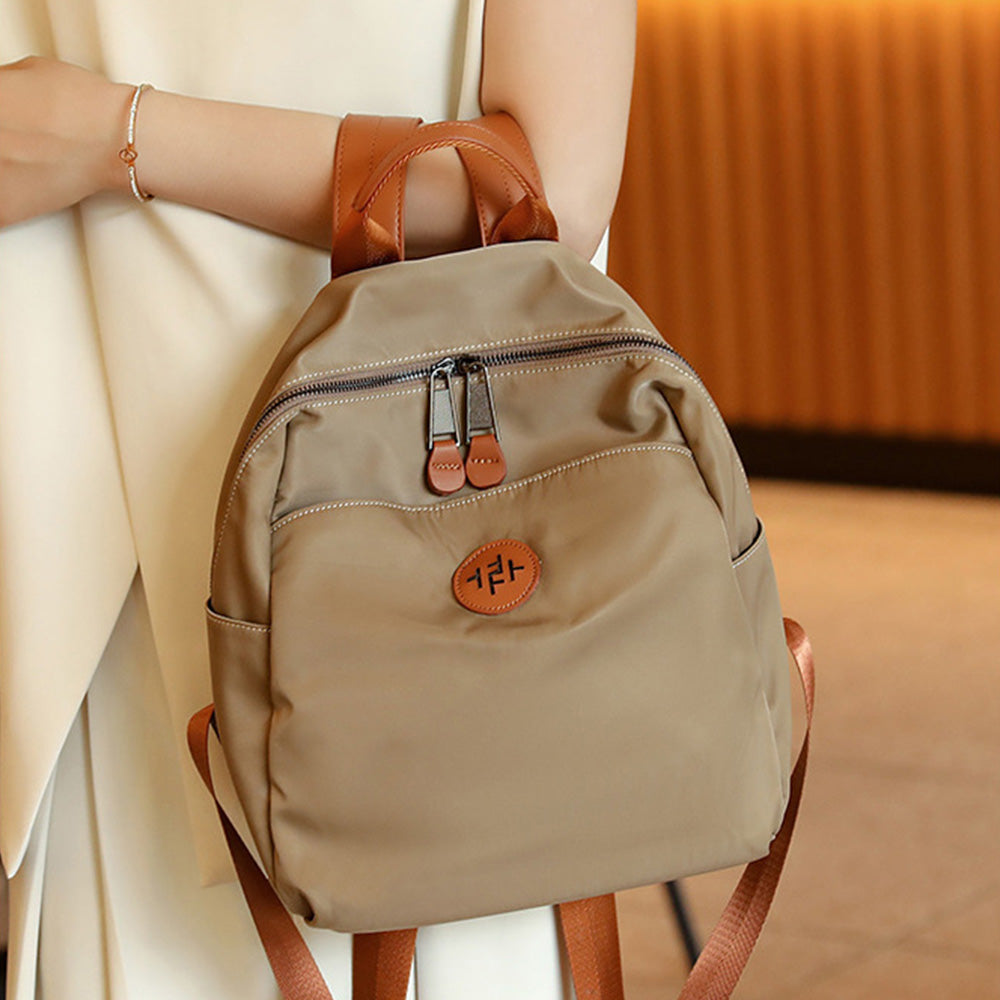 Lightweight Minimalist Oxford Travel Backpack for Women