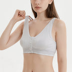 Double-Sided Silk Front-Clasp Bra