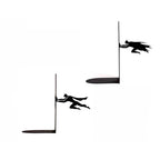 Batman vs Superman Metal Bookend Set
