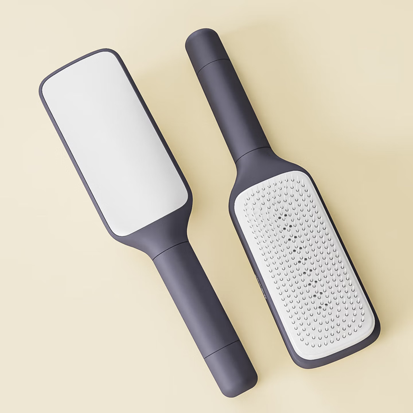 Retractable Air Cushion Hair Brush with One-Click Self-Cleaning