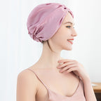Mulberry silk French shower cap