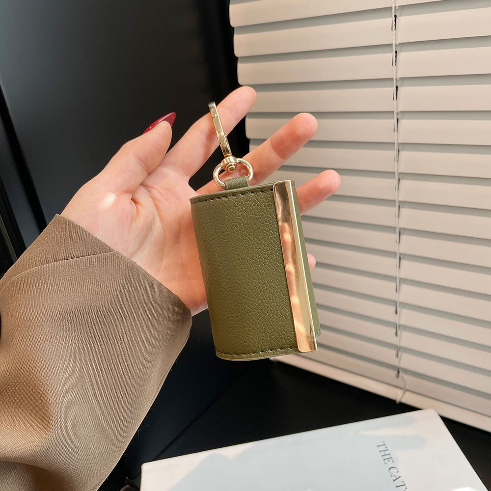 Women's Spacious Fabric Keychain Storage Pouch Bag