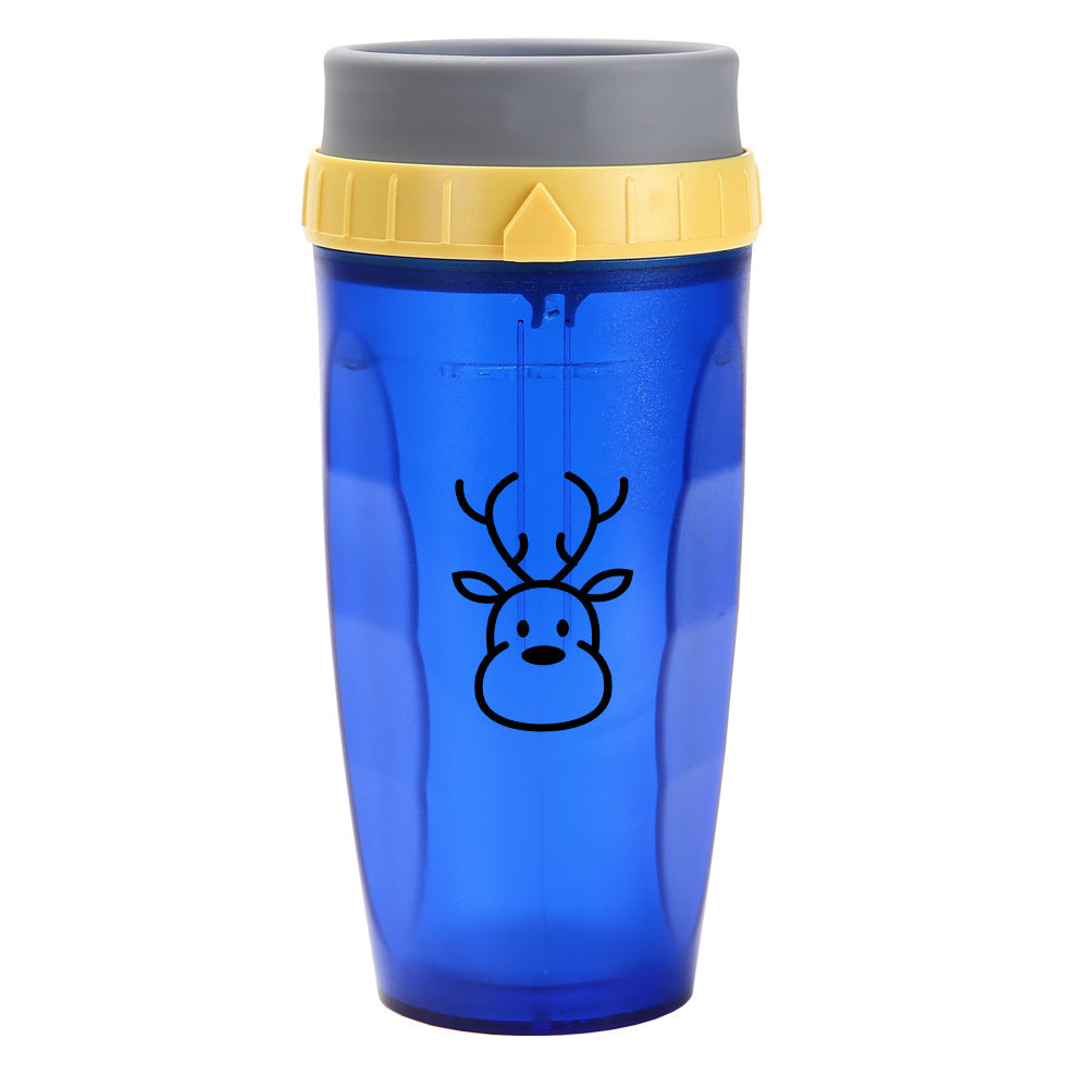 Neolid Twizz Coffee Cup Aperture Mug with Straw