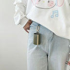 Women's Spacious Fabric Keychain Storage Pouch Bag