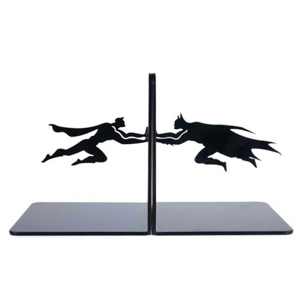 Batman vs Superman Metal Bookend Set