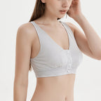 Double-Sided Silk Front-Clasp Bra
