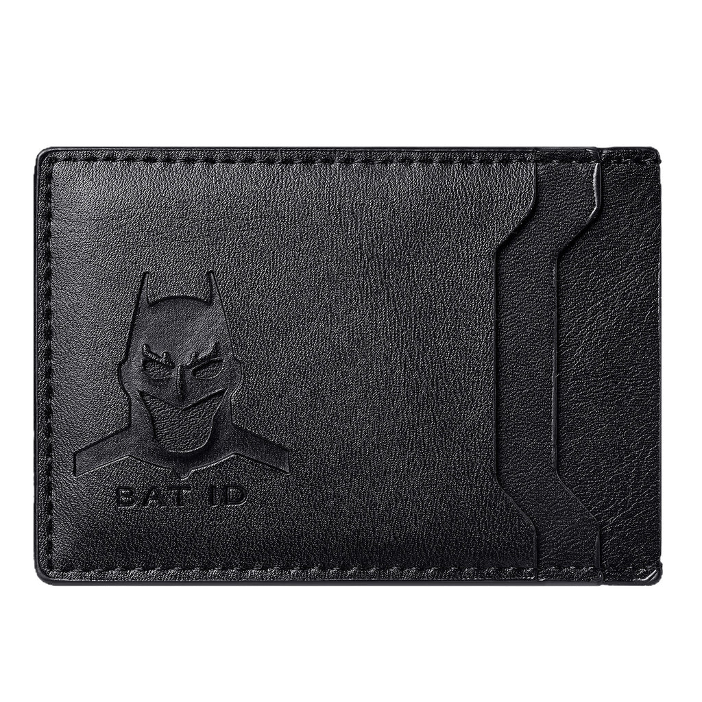 Batman Themed Men's Leather ID Card Wallet
