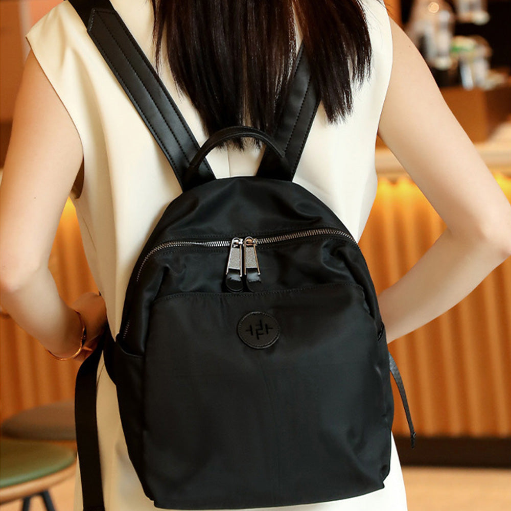 Lightweight Minimalist Oxford Travel Backpack for Women