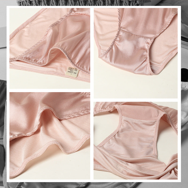 Silk Light Luxury Low Waist Underwear