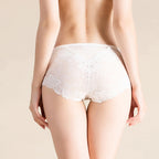 Lace Trim Sexy Comfort Low Rise Boxer Pants