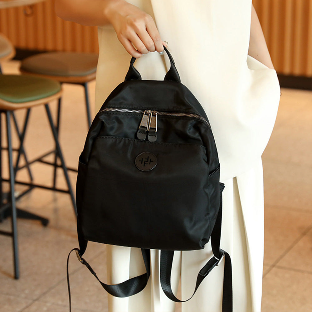 Lightweight Minimalist Oxford Travel Backpack for Women