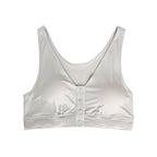 Double-Sided Silk Front-Clasp Bra