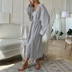 Fashion Loose Cardigan Suspender Robes