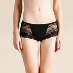 Lace Trim Sexy Comfort Low Rise Boxer Pants