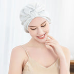 Mulberry silk French shower cap