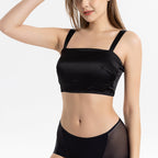 Silk Latex Pad Tube Top Seamless Underwear