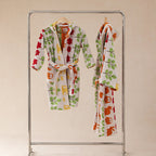 Pure Cotton Parent-Child Animal Forest Robe