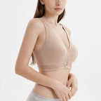 Double-Sided Silk Front-Clasp Bra
