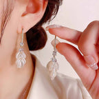Delicate Diamond Accent Drop Earrings Sweet & Sparkling Fashion Jewelry